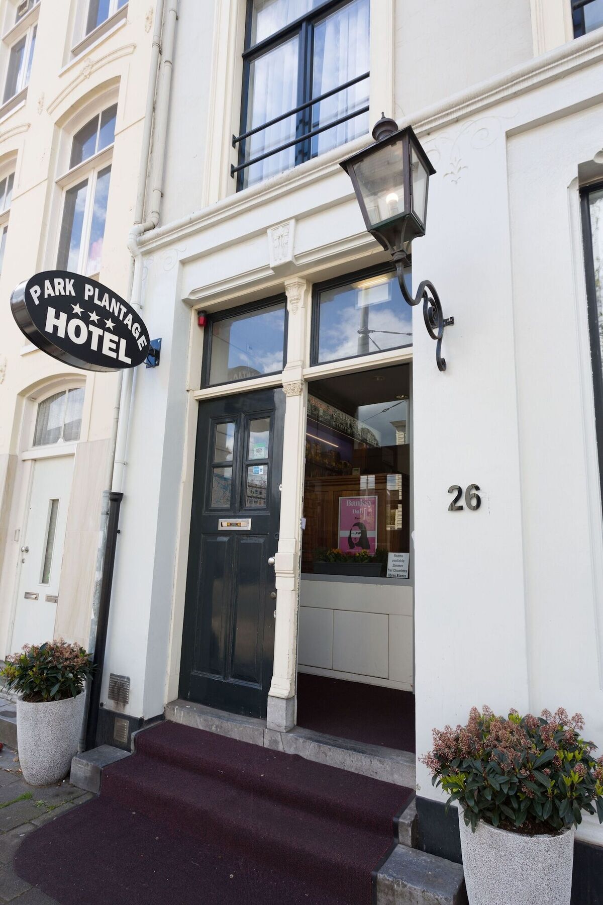 Hotel Park Plantage Ámsterdam Exterior foto